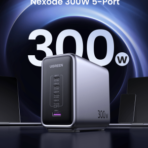 (Bundle) Nexode 300W Charger + 6.6FT 100W USB-C Cable 4 Pack