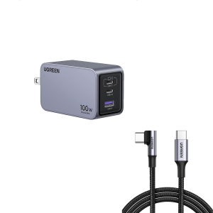 UGREEN Nexode Pro 100W 3-Port GaN Fast iphone Charger