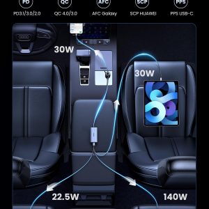 UGREEN 150W USB C Car Charger