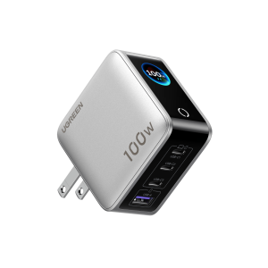 UGREEN Nexode Pro 100W 4-Port GaN Charger with Smart Display